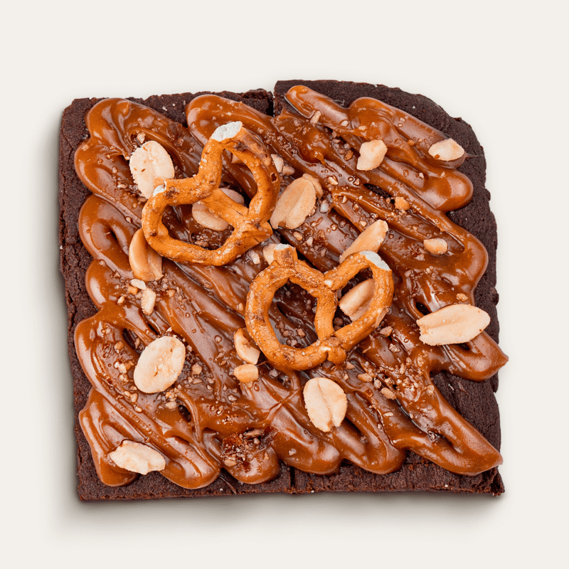 Brownie caramelo salado